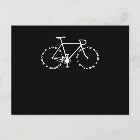 Carte Postale Cycliste cycliste (Devant)
