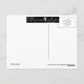 Carte Postale Cycliste - Kiss Goodbye (Dos)