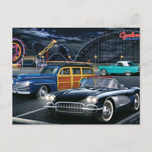 Carte Postale Cyclone Racer (Devant)