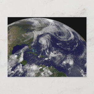 Carte Postale Cyclones Tropicaux Katia, Lee, Maria Et Nate.