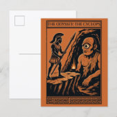 Carte Postale Cyclops Cave Duel (Devant / Derrière)