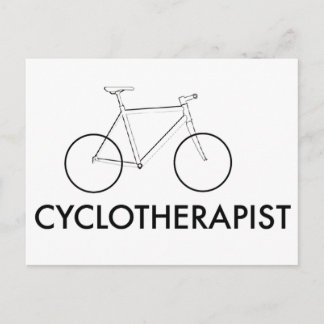 Carte Postale Cyclothérapeute