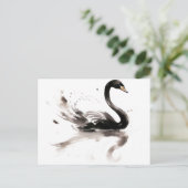 Carte Postale Cygne (Debout devant)