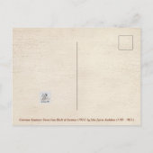 Carte Postale Cygne commun d'Amérique, Oiseaux d'Amérique, Vinta (Dos)