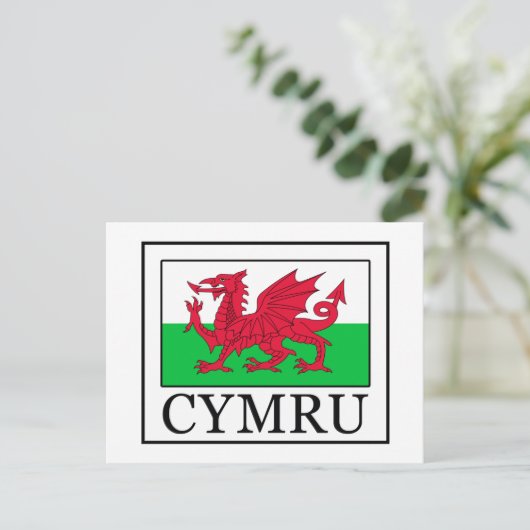 Carte Postale Cymru (Debout devant)