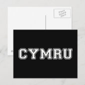 Carte Postale Cymru (Devant / Derrière)