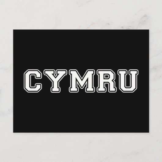 Carte Postale Cymru (Devant)