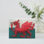 Carte postale Cymru am Byth (Debout devant)