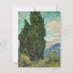 Carte Postale Cyprès par van Gogh :
