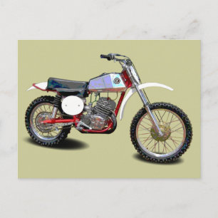 CARTE POSTALE CZ 400 COFFIN TANK.