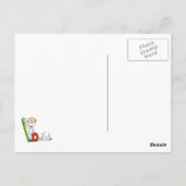 Carte Postale D est pour Dentiste (Dos)