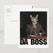 Carte postale Da Boss (Devant / Derrière)
