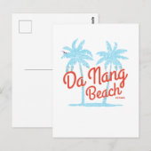 Carte Postale Da Nang Beach Vintage (Devant / Derrière)