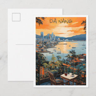 Carte Postale Da Nang Vietnam Voyage Esthétique