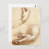 Carte postale Da Vinci Hands (Devant / Derrière)