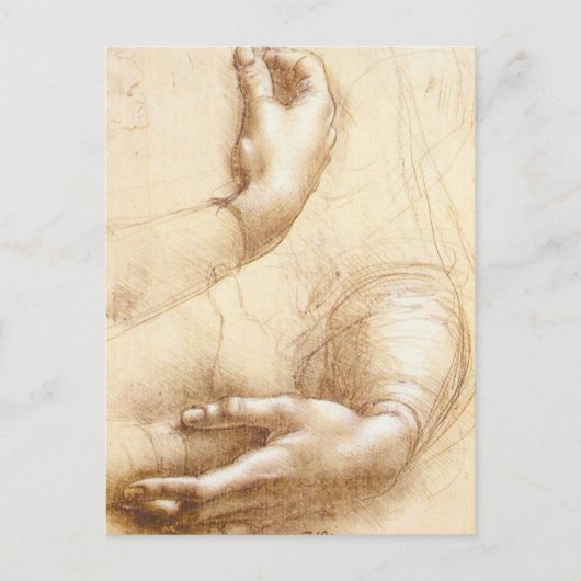 Carte postale Da Vinci Hands (Devant)