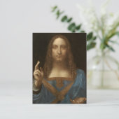 Carte Postale Da Vinci, Sauveur du Monde, Salvator Mundi (Debout devant)