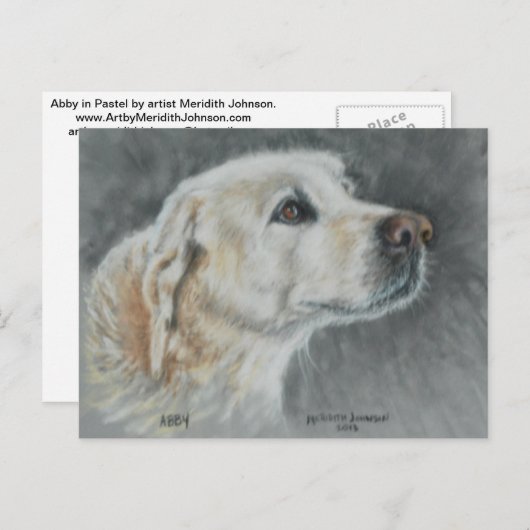 Carte postale d'Abby (Devant / Derrière)