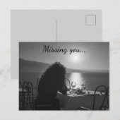 Carte postale d'absence (Devant / Derrière)