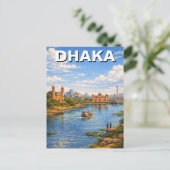 Carte Postale Dacca Bangladesh (Debout devant)