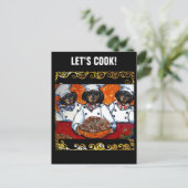 CARTE POSTALE DACHSHING (Debout devant)