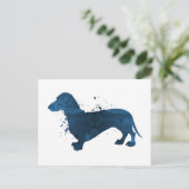 Carte Postale Dachshund (Debout devant)
