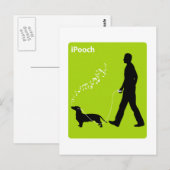Carte Postale Dachshund (Devant / Derrière)