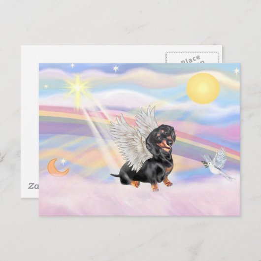 Carte Postale Dachshund (Devant / Derrière)