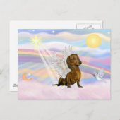 Carte Postale Dachshund (Devant / Derrière)