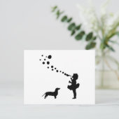 Carte Postale Dachshund (Debout devant)