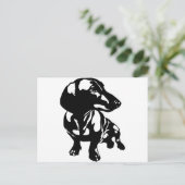 Carte Postale Dachshund (Debout devant)