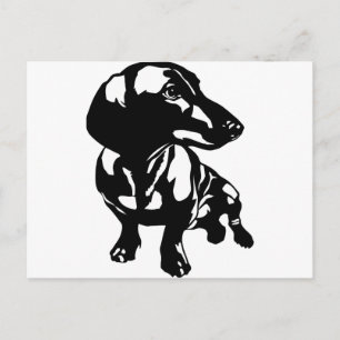 Carte Postale Dachshund