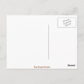 Carte Postale Dachshund de montagne (Dos)