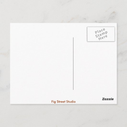 Carte Postale Dachshund de montagne (Dos)