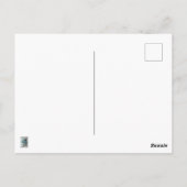 Carte Postale Dachshund et Forget-Me-Nots (Dos)