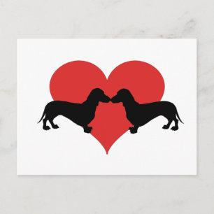 Carte Postale Dachshundlove