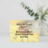 Carte Postale DAD JOKE : Humour d'abeilles (Debout devant)