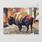Carte Postale Dadaism Bison (Devant)