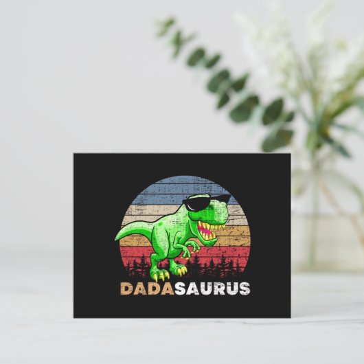 Carte Postale Dadasaurus  (Debout devant)