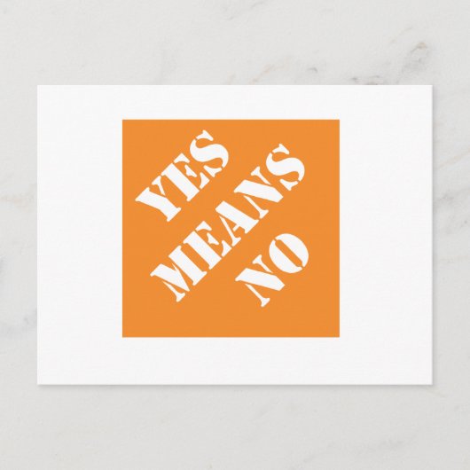 Carte Postale Dadismes Oui Signifie Non (Devant)