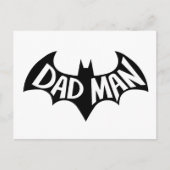 Carte Postale Dadman Superhéros (Devant)