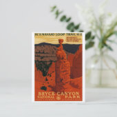 Carte postale d'affiche publicitaire vintage (Debout devant)