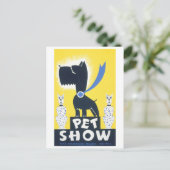 Carte postale d'affiche WPA de spectacle d'animaux (Debout devant)