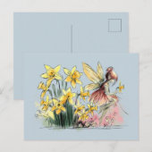 Carte Postale Daffodil Fairy (Devant / Derrière)