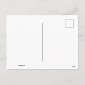 Carte postale - Daffodil Salutation de Pâques (Dos)