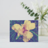 Carte Postale Daffodil Vintage Floral Photographie (Debout devant)