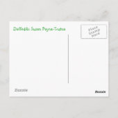 Carte Postale Daffodiles : Susan Payne-Trutna (Dos)
