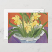 CARTE POSTALE DAFFODILS (Devant / Derrière)