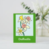 Carte Postale Daffodils, Daffodils (Debout devant)