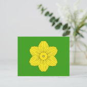 Carte Postale Daffodique héraldique (Debout devant)